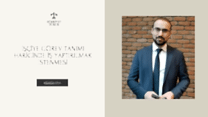 İşçiye Görev Tanımı Haricinde İş Yaptırılmak İstenmesi